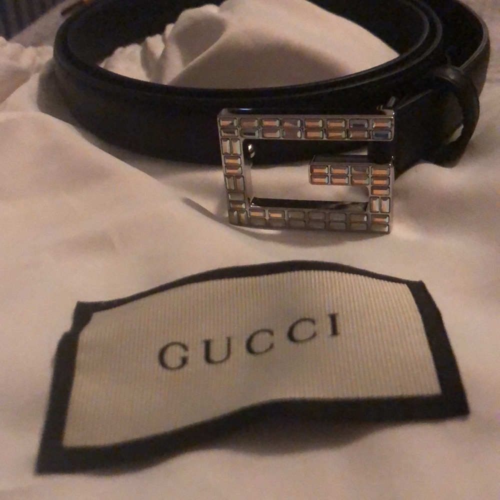 Gucci Square G Buckle Belt Black - Picture 6 of 6